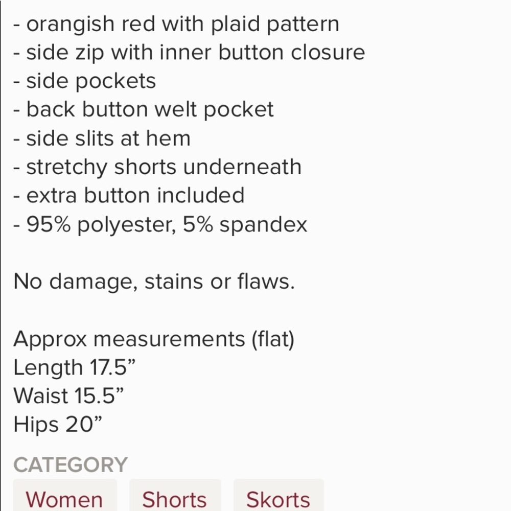 Golf skort - Picture 8 of 8